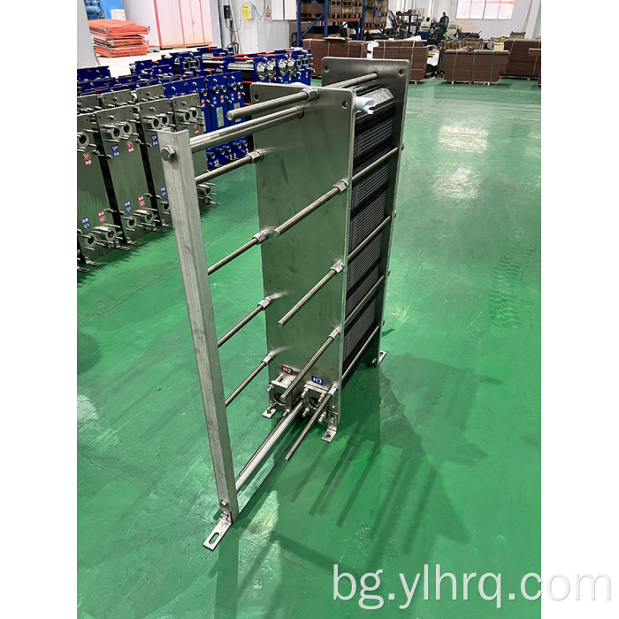 40 табели уплътнени плочи топлообменник